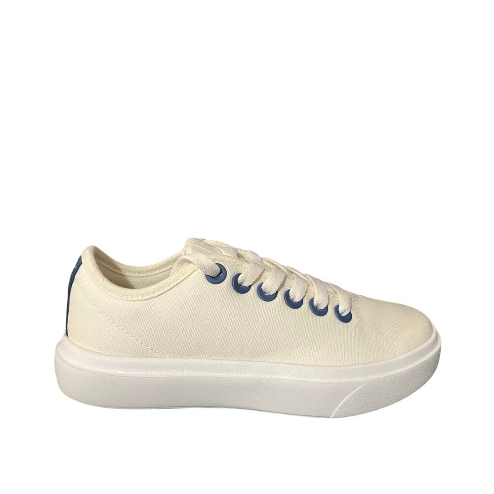 Allbirds Canvas Piper Women’s Sz 5 Natural White Blizzard Athletic Running Shoes
